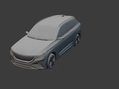 TOGG SUV T10X- CAR  3D model