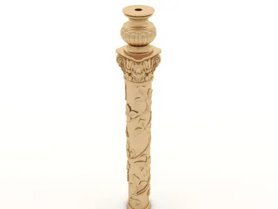 Decorative Column 14 3D model
