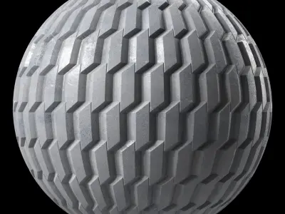Stone Wall Materials 98- Decorative Pattern - Pbr 4k Seamless Texture
