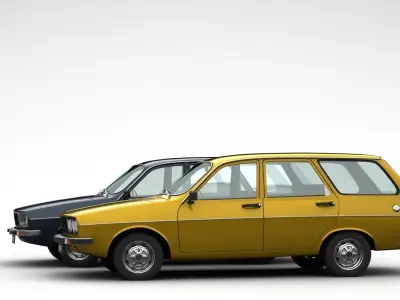 Renault 12 TSW Pack 3D model