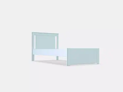 SONGESAND Bed frame 24 3D model