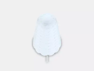 SOLBO Table lamp Low-poly 3D model