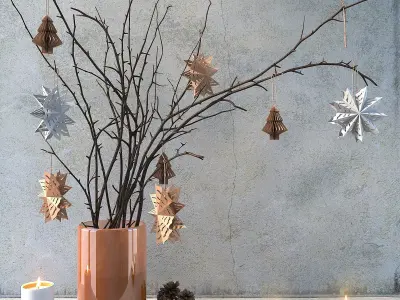 HM - Glass Vase  - Gaga 3D model