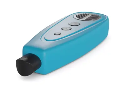 Car air fresheners Car Air Freshener - Ocean Breeze Low-poly 3D model