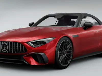 Mercedes-Benz SL 63 AMG 2022 3D model