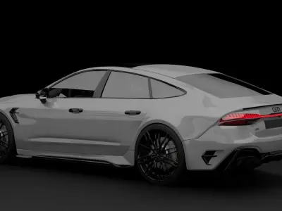 Audi RS 7-R ABT 3D model