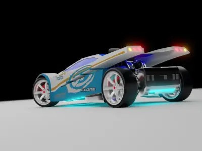 Hotwheels Slingshot  3D model