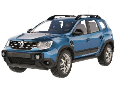 Renault Duster 2021 3D model