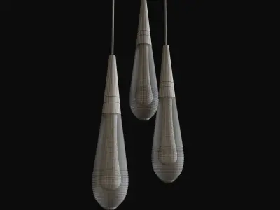 Pendant Drops Fial 3D model