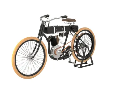 Harley Davidson Bike 1903 3D model
