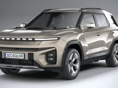 Ssangyong Torres EVX 2025 3D model