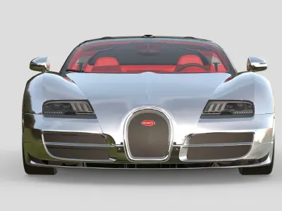 Bugatti Veyron Grand Sport Vitesse 3D model