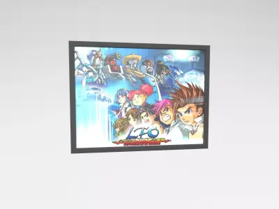 Little Fighter Online Painting v1 003 Free low-poly 3D model