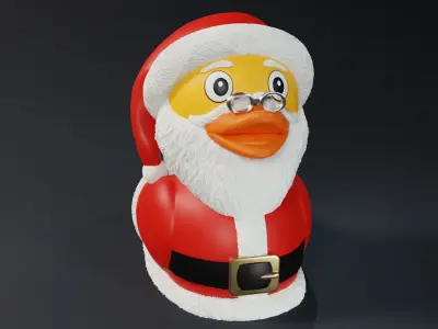 Christmas Themed Rubber Duck Pack 3D print model