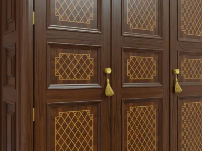 classic cabinet 03 06 3D model