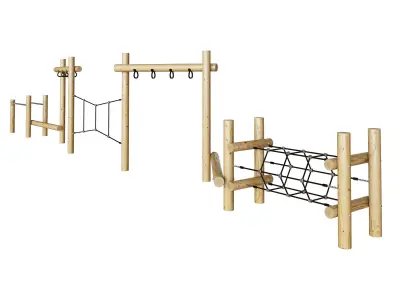 Obstacle Course Type 3 3D model