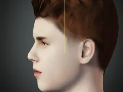 Highly Detailed 3D Model of Justin Bieber 3D model