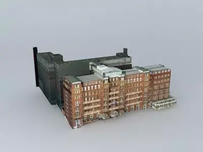 Hilton Brighton Free 3D model