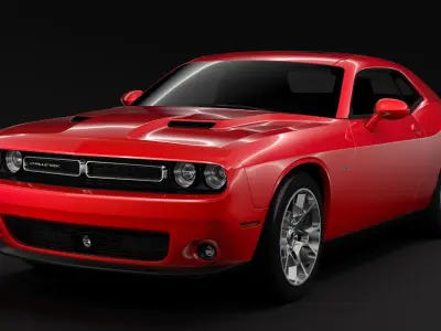 Dodge Challenger GT AWD 2017 3D model