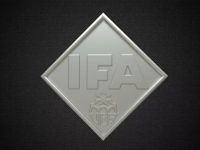 ifa logo 3D model
