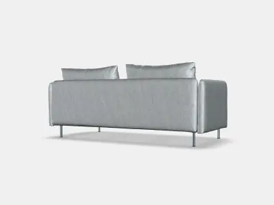 SODERHAMN 3-seat sofa 5 Low-poly 3D model