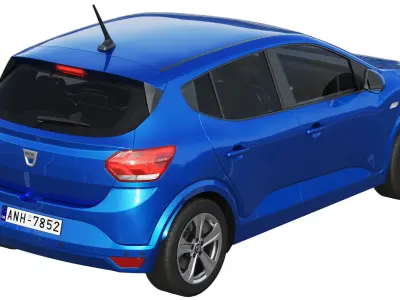 Dacia Sandero 2021 3D model