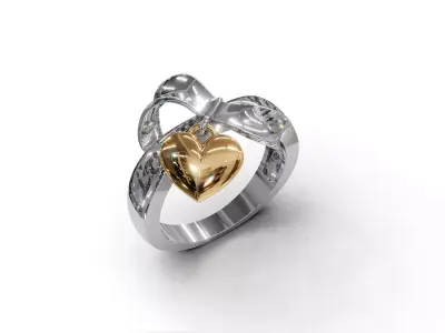 ring woman  3D print model 118