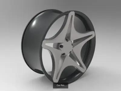 Car Rim Collection 3D Model Pack