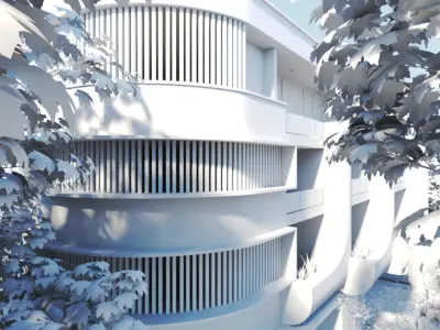 office company 3D print model