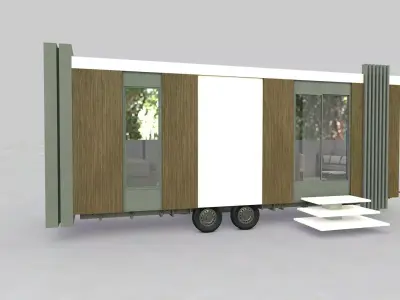 Tiny House 01 3D model