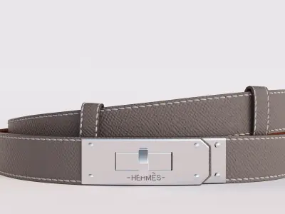 HERMES EPSOM KELLY BELT 3D model