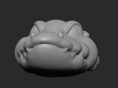 Stylized Croco 3D print model