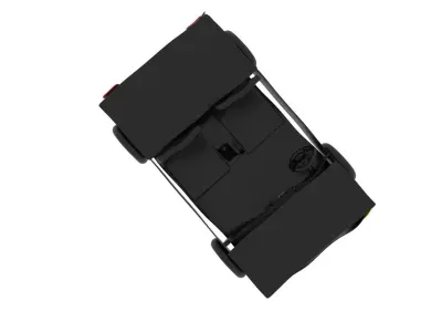 Car From Plasticine 3D model