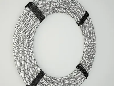 Rope Mirror 3D model