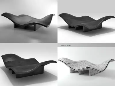 EJ142 Waves 3D model