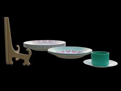 Decorative Plates Free 3D model