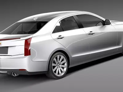 Cadillac ATS CG 2013 3D model