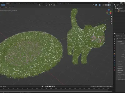 Cuphea Hookeriana Carthagenensis Decorative02 3D model