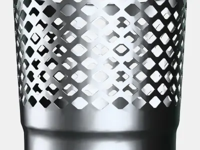 BERGGRAN Candleholder Low-poly 3D model