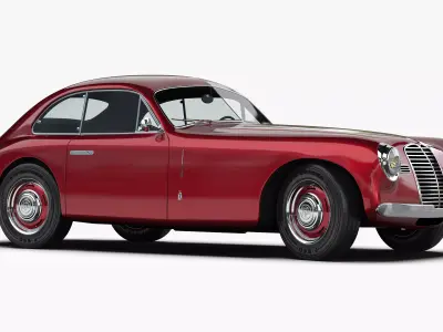 Maserati A6 1500 GT 1947 - 1950 3D model