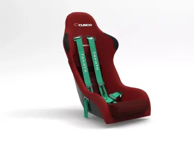 Bride Zeta Racing Seat 3D model