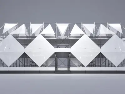 Layher Structure Pavilion 2 3D model
