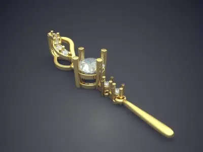 Luxury Jewelry Piece CAD 3799 3D print model