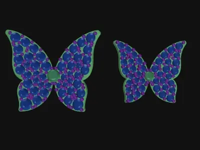 Butterfly - For Multiple jewelry use 3D print model