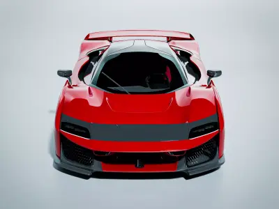 Ferrari F80 2025 3D model