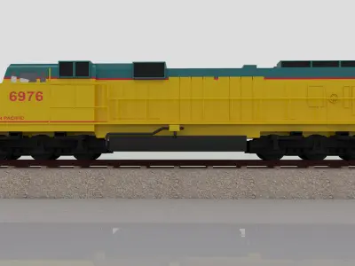 Centennials Locomotive 3D model