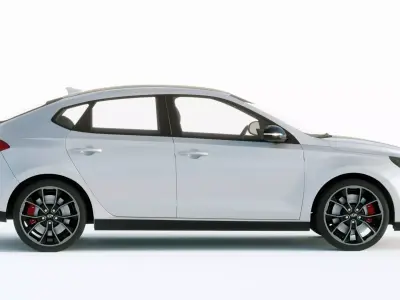 Hyundai i30 fastback 2019 3D model