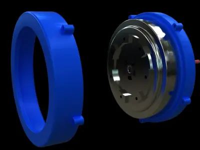 Planetary Reduction Transmission Gears 3D Print Model 3D print model