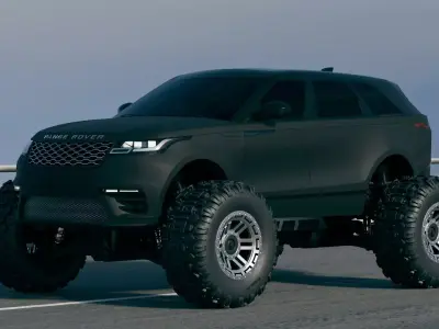 Range Rover Beast X - Concept 3D Model Low-poly 3D model