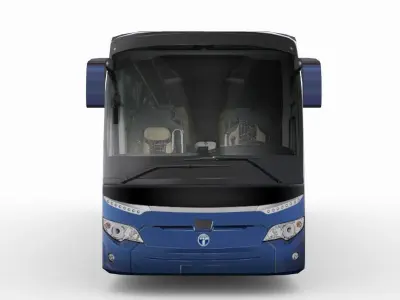 Temsa Maraton Low Poly Low-poly 3D model